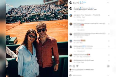 vriendin pierre gasly|5 Surprising Facts About Pierre Gasly’s Girlfriend